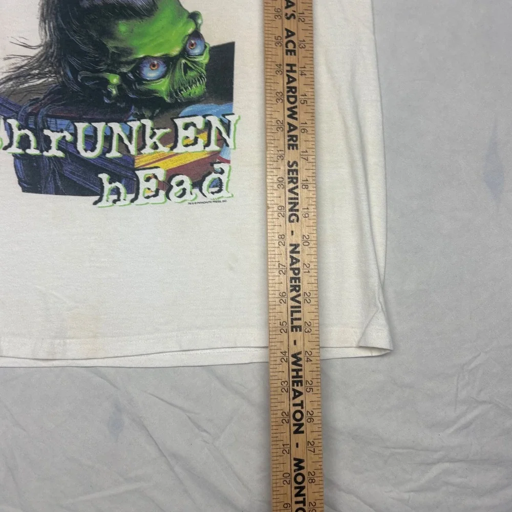 Goosebumps Shrunken Head Graphic T-Shirt Kids XL Winterland Champ 90s Horror